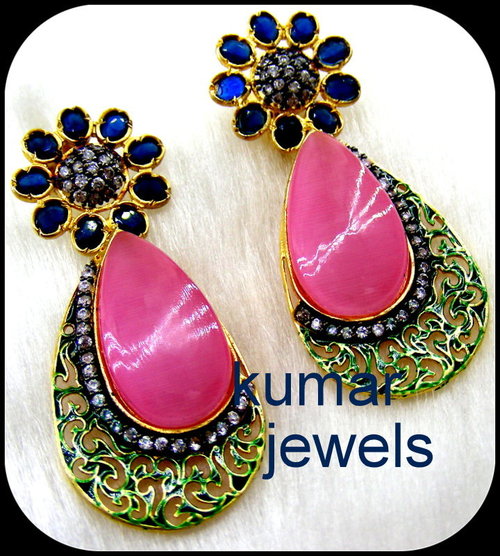 Girlish Pink Earring