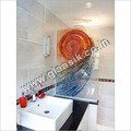 Glass Fire Fusion - Glass, Customizable Designs, Uniform Flow Pattern | Artistic Look, Smooth Surface, Elegant Effect, Eye-catching, Easy Install, Easy Maintain