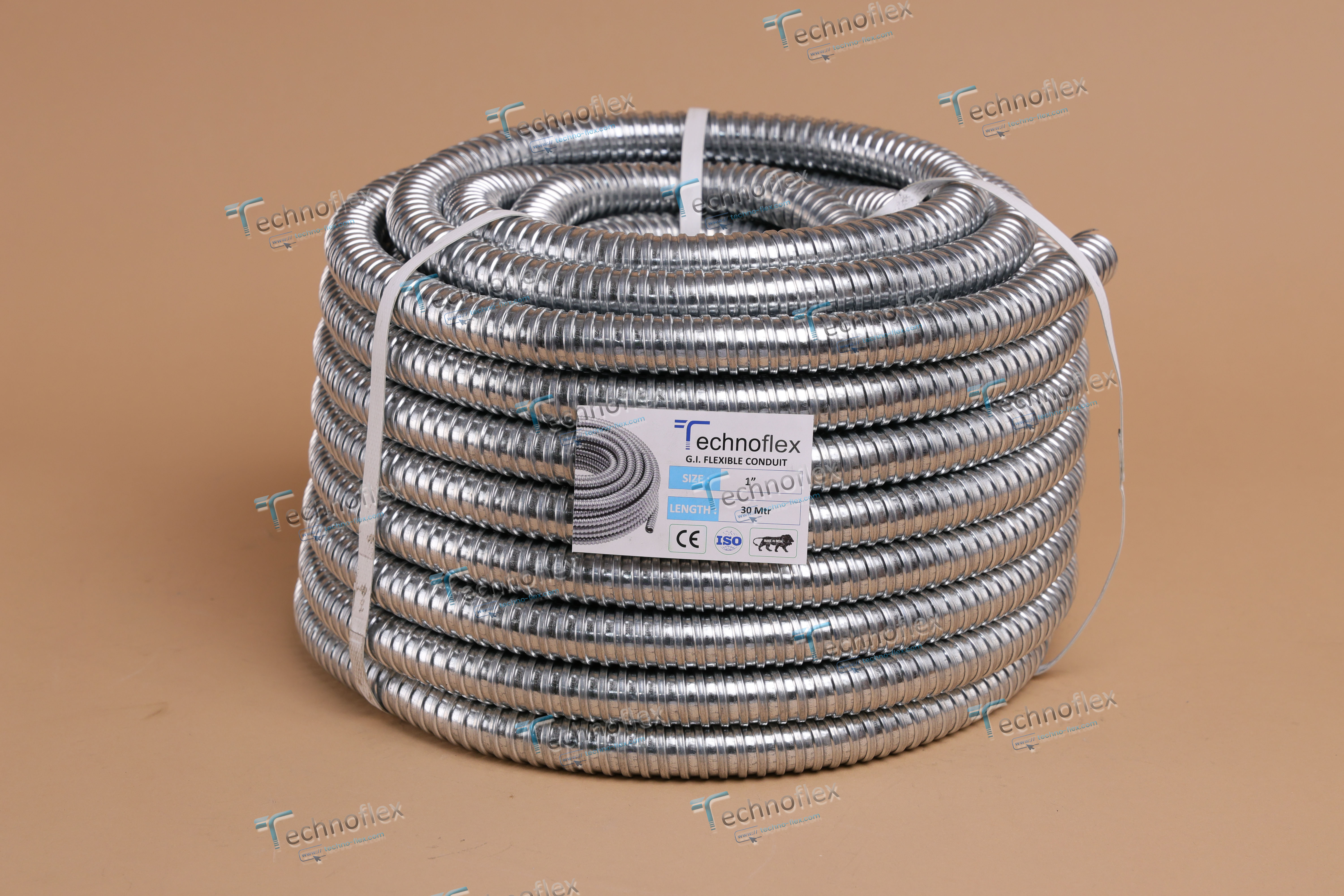 Interlocked Flexible Conduit Pipe - Application: Industrial