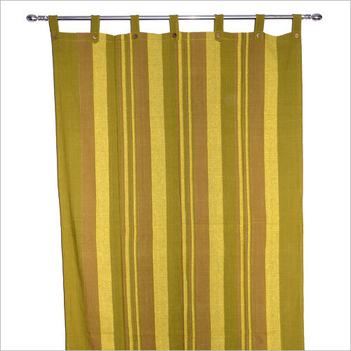 Window Green Curtains