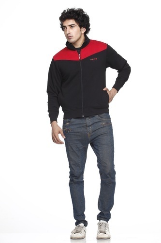 Cut and Sew Zipper Jacket