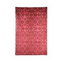 हैंड नॉटेड रेड रग