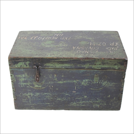 Antique Hungarian Soldiers Trunk