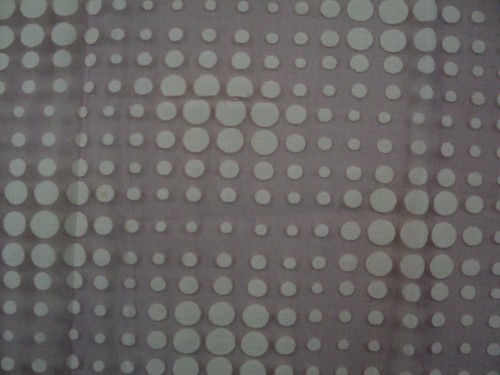 Brasso14 - Polyester 150gsm 150cm, Gray Polka Dot Fabric, Durable Versatile Lightweight Stylish