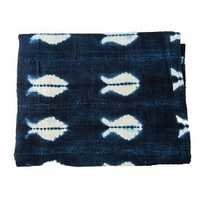 Mali Blue Mud cloth