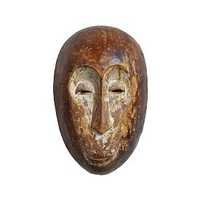 Vintage Lega Bwami Tribal Mask