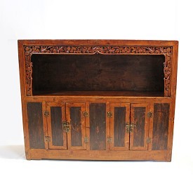 Antique Carved wood Sideboard