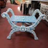 Bone Inlay Jenny Stool