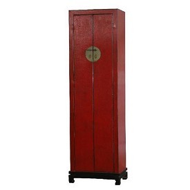 Wood Painted Tall Armoire