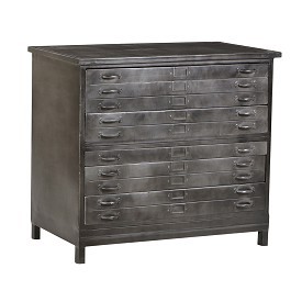 Industrial File Cabinet And Dresser By FURNITURE CONCEPTS