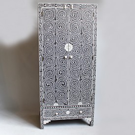 Inlay Armoire Cabinet