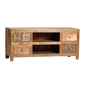 Reclaimed Wood Plasma Tv Stand By FURNITURE CONCEPTS