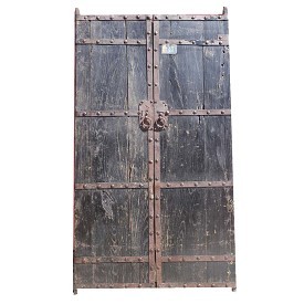 Antique Painted Garden Gate By FURNITURE CONCEPTS