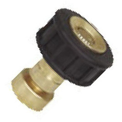 Plastic nozzles for fire fighting