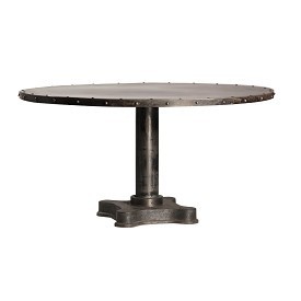 Industrial Iron Dining Table