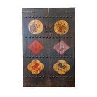 Vintage Painted Garden Gate