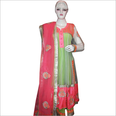 Embroidered Anarkali suit