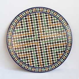 Round Mosaic Bistro Table 51