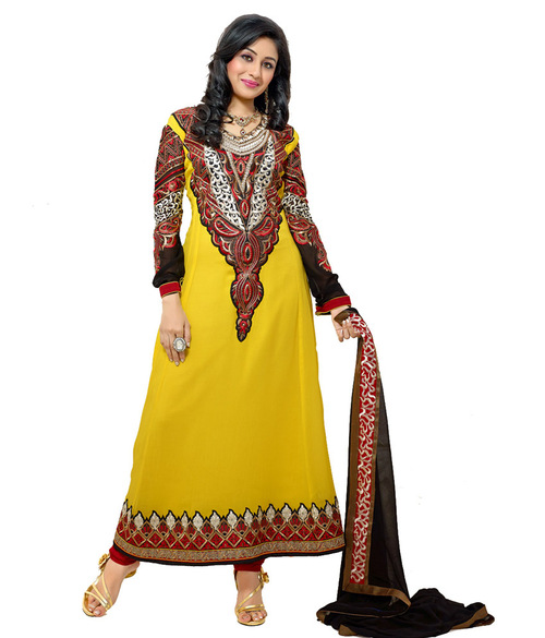 New Embroidered Anarkali Salwar Kameez