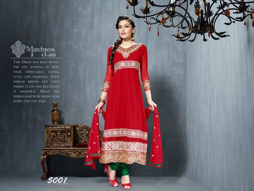 Maroon Embroidered Salwar Kameez