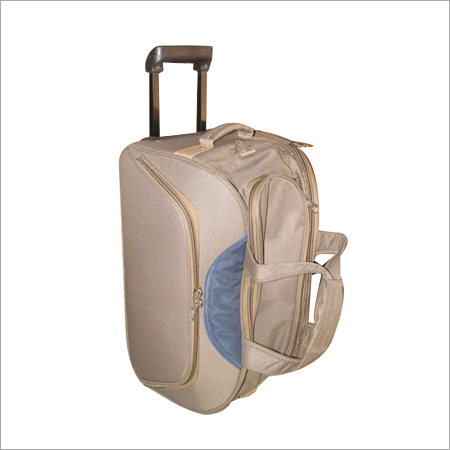 Nylon Mety Shell Travel Trolley Bag