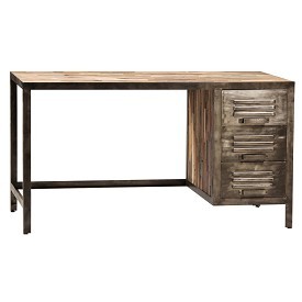 Reclaimed Wood And Iron Desk