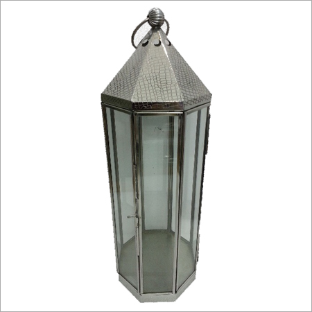 SS Table Candle Lantern
