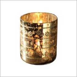 Antique Glass Tealight Holders