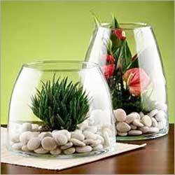 Decorative Glass Planters