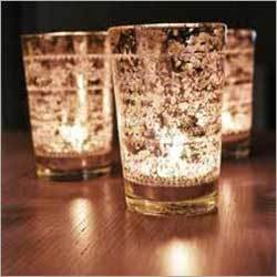 Glass Candle Holders