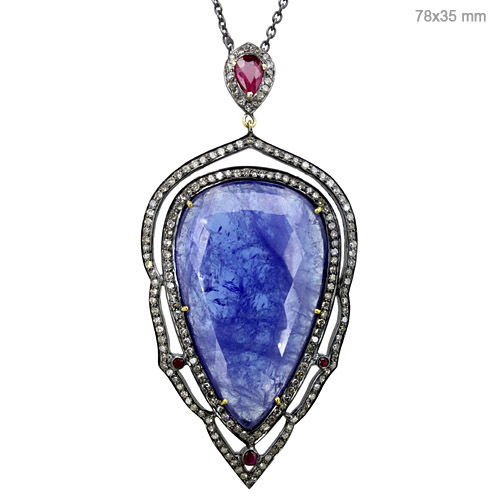 Diamond Gemstone Pendant