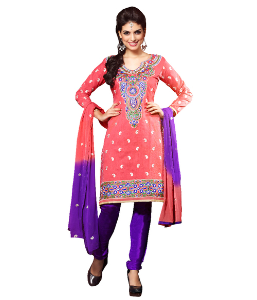 Beautiful Peach Salwar Suit