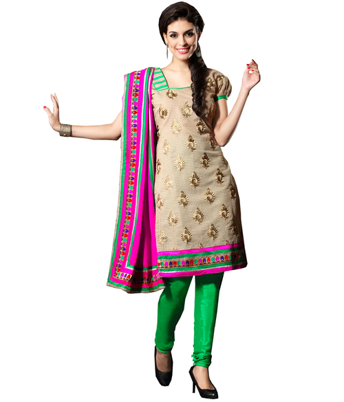 Straight Cotton Salwar Kameez