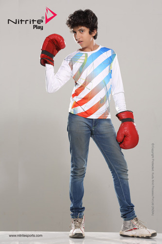 Boys High Performance Sports Full Sleeve Tee