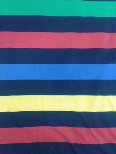 Poly/Cotton Auto Striper Yarn Dyed Jersey 160 GSM