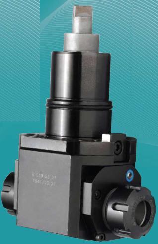 Double Side Live Tool Holder for Turn Mill Centers
