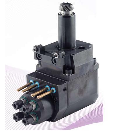 Multi Spindle Drilling Head for Turn Mill Center