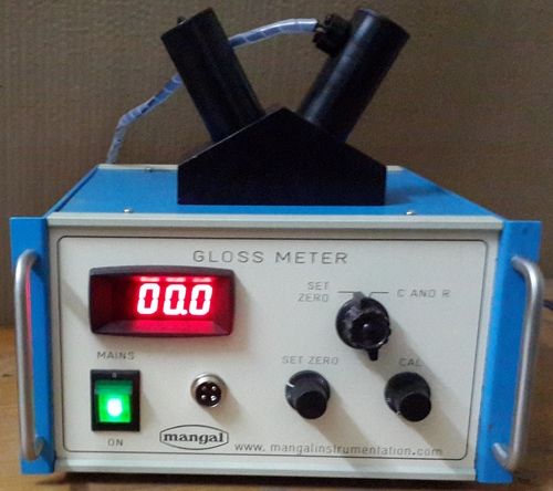 White Digital Gloss Meter