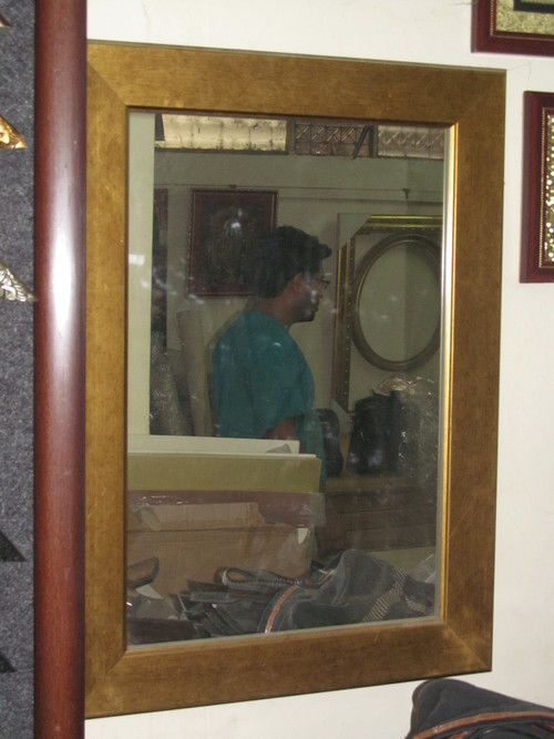 Wooden Mirror
