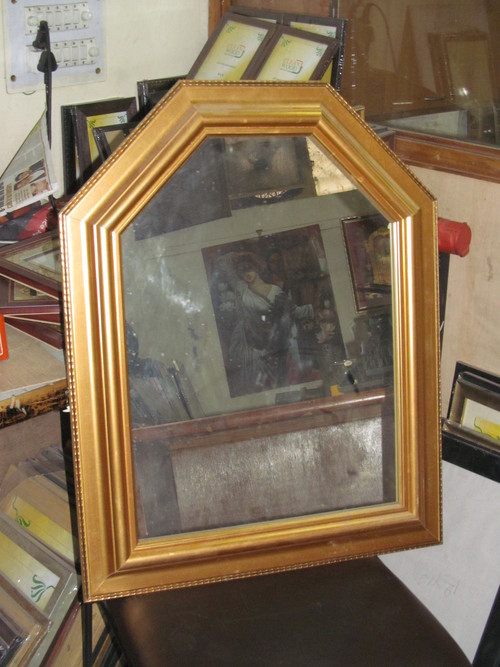 Wooden Frame Mirror