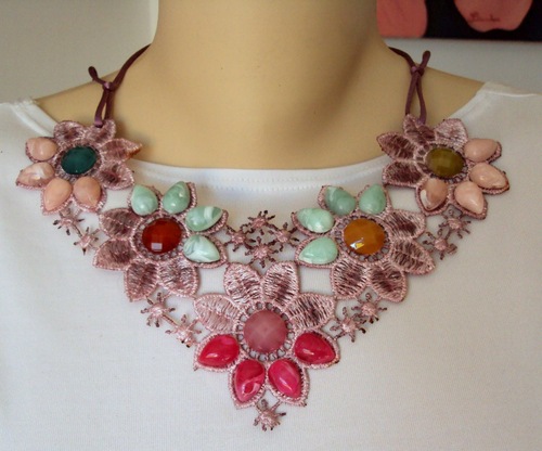 GPO Neck Embroidery Fashion