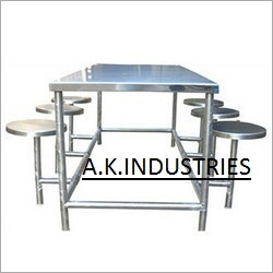 Steel Canteen Table - Finish: Powder Coated