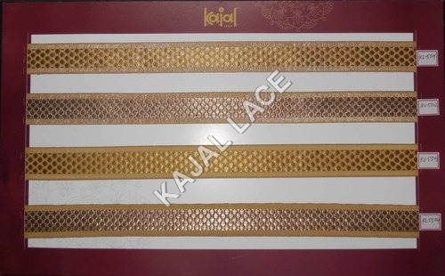 Self Design Lace Border