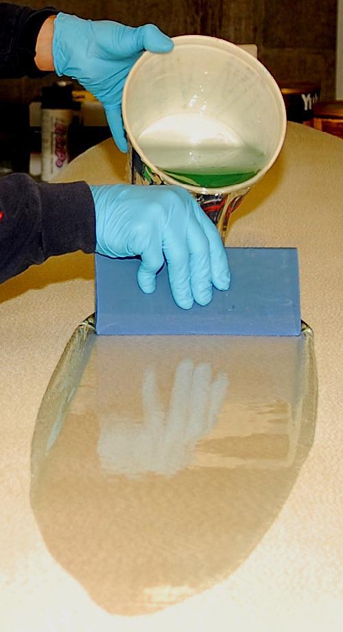 Farm The lamination Resin