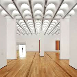 False Ceiling - Gypsum, Variable Sizes, Matte White | Aesthetic Appeal, Moisture Resistant, Fire Rated Class A, Easy Installation