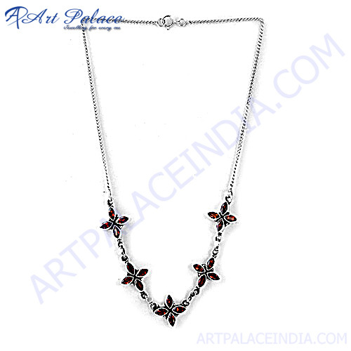 New Arrival Fashion Garnet Necklace