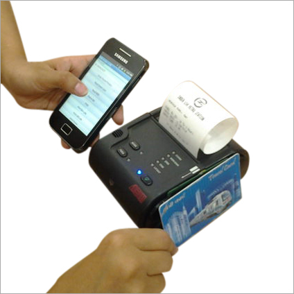 Rfid Thermal Printer Black Print Speed: 75Mm/Sec