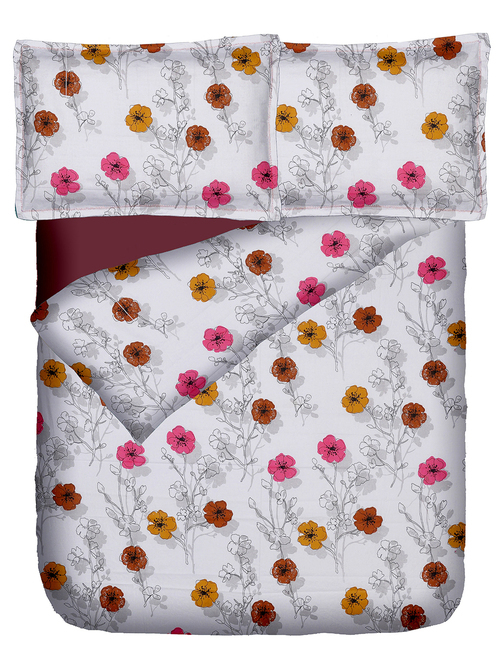 Rotary Print Single Bed Sheet