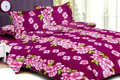 Rotary Print Double Bed Sheet