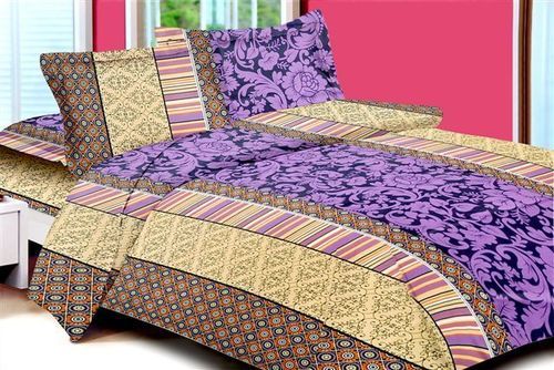 Rotary Print Extra Large Bed Sheet